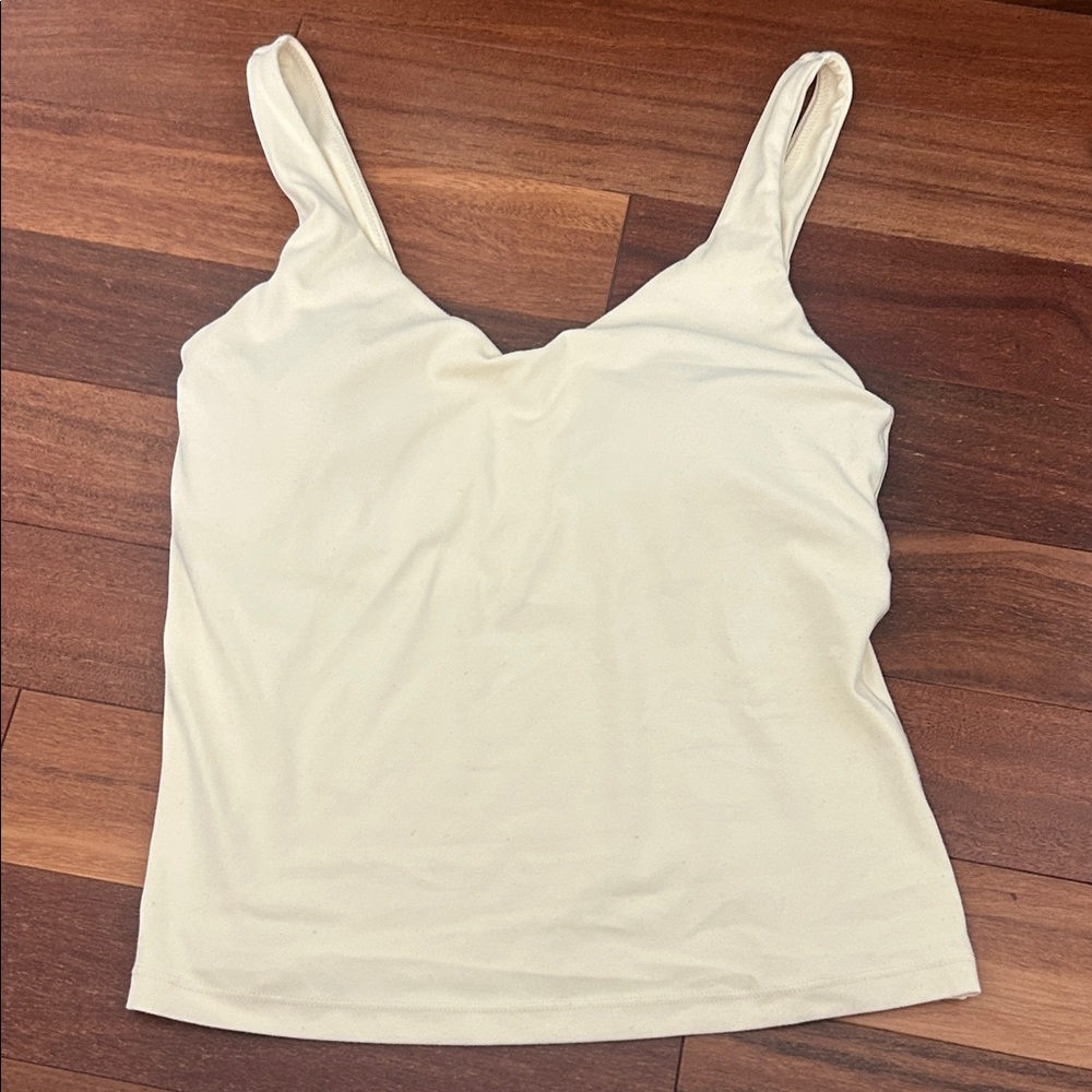 Elegant Cream/yellow Women's Top